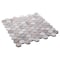 Andova Tiles Amarillo 125 x 125 Natural Stone Honeycomb Mosaic Wall  Floor Tile SAM-ANDAMA104 - alternate 3